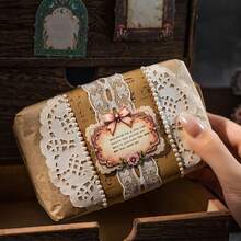 JotBox حزمة ملصقات إطارات عتيقة، كمية كبيرة، مواد حدود رجعية لتزيين المخطط، ملصقات متعددة الاستخدامات DIY متوافقة مع كل شيء - 3.35*5.2*0.19 بوصة - مشاهدة 12