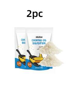jakehoe 厨房废油固化剂，专为快速固化食用油废料而设计。使用方法简单：每600毫升废油加入1包固化剂，搅拌至完全溶解。适用于家庭、餐饮和酒店废油处理。 - 彩色 - 查看 7