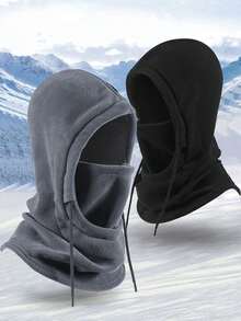 3-In-1 Cycling Neck Warmer Balaclava, Windproof Full Face Mask, Cold Weather Protection - Multicolor - View 11