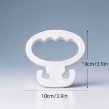 1pc/2pcs Shopping Bag Handle, Prevents Plastic Bag Cuts, Effortless Shopping Tool Handle, Finger Protection Pull Handle, Heavy Object Lifter, Also Suitable For Kitchen And Other Fixed Storage Hanging Racks - Multicolor - View 2