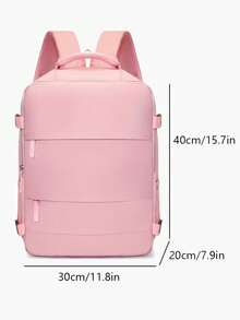 Men's Large Laptop Backpack, Multi-Use For Commute, School And Business Trips. Airline Approved Carry-On Bag, Fits Ryanair & Wizz Air. - Multicolor - View 2