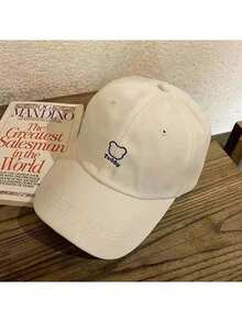 Women's Minimalist Embroidered Breathable Baseball Cap, Adjustable Sun Protection Outdoor Casual Travel Hat - Multicolor - View 2