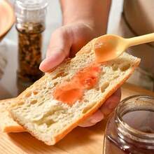 2-In-1 Multi-Functional Silicone Butter Spatula/Jam Spoon, Double-Ended Design, Can Clean Peanut Butter Jars, Kitchen Gadget, Suitable For Cream, Cooking, Etc. - Multicolor - View 9