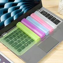 2pcs 15-17 Inch Universal Laptop Keyboard Protector Soft Silicone Dustproof And Waterproof Protective Film For Laptop - View 2