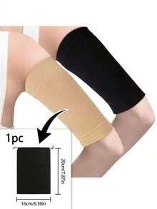 Non-Slip Arm Shaper Sleeves To Promote Sweat Soft Flabby Arms Compression For Ladies Washable Breathable Elastic Compression Wrap Fit Yoga Running Gym Accessories Workout Clothes Vacation Outfits Women Pilates Workout Set - Multicolor - View 8