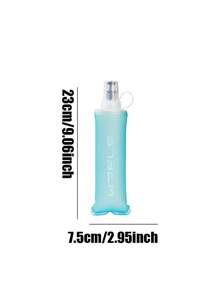WRELS 1pc/2pcs 150/250/500ML Lightweight Collapsible Squeeze Water Bottle, Suitable For Marathon Sports, Made With Heat-Press Technology, Odorless Cold Water Bottle - Multicolor - View 14