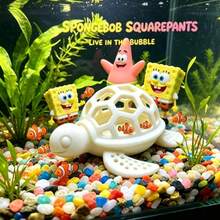 Fish Tank Turtle Hideout Hollow Breeding Cave For Fish And Shrimp, Aquarium Landscape Decoration Ornament, Coastal Decor/Fish Tank Supplies/Fish Tank Decor/Aquarium Decor/Fish Tank Accessory/Coastal Decor/Beach Decor - A - View 13