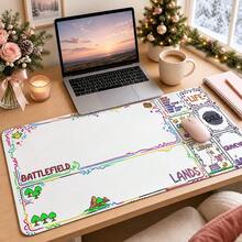 1pc Cartoon TCG Game Playmat Desk Mat, Multi-Purpose Makeup Nail Art Table Pad, Large Non Slip Desktop Protector S/M/L/XL - View 10