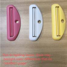4pcs Manual Plastic Toothpaste Squeezer, Vertical Bathroom Dispenser, Suitable For Toothpaste, Facial Cleanser, Hand Cream, No Electricity Required, Home Bathroom Decor, Autumn Back To School Decoration - Multi-color - View 10
