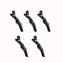 10/5/1pc Multi-Color Crocodile Hair Clips, Durable Non-Slip Grip, Easy To Style, Suitable For Dyeing, Perming And Sectioning, High-Quality Plastic Crocodile Clips, Suitable For Hairstylists And Home Users - Multicolor - View 10