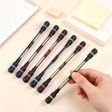 Spinning Pen For Beginners Students, Stress Relief Pen, Competition Spinning Pen, Creative Pen, Viral Style, Full Needle Tube Neutral Pen, Develop Intelligence, Beginner Spinning Pen, Replaceable Refill, Creative Stress Relief Pen, Random Color - A - View 6