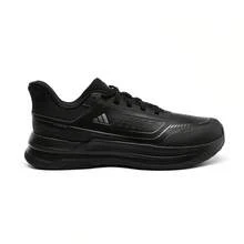 Adidas Unisex New Outdoor Water-Resistant Versatile Lightweight Casual Sports Shoes Comfortable Durable Running Shoes - Black - View 4