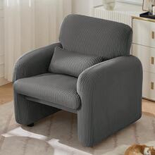 Sofa & Console Tables - Grey - View 1