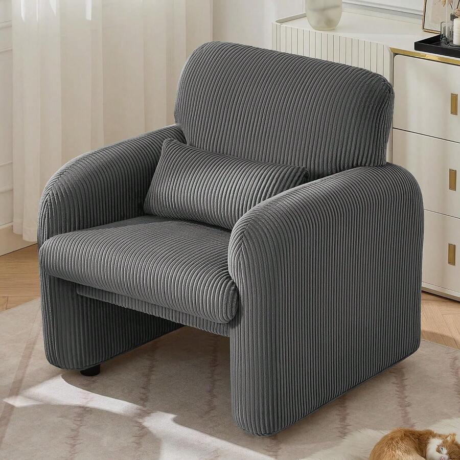 Sofa & Console Tables - Grey - View 1