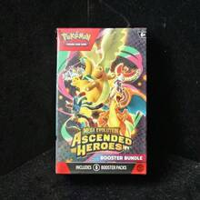 Splendor 1 盒/72張集換式卡牌遊戲 Ascended Heroes 英文版 Ultimate Prism Star,每包12張,共6包,卡牌擴充包,稀有卡,卡牌對戰,進化,桌上遊戲,節日禮物,派對禮物,聖誕禮物,同學禮物,生日假期禮物,萬聖節,聖誕收藏品,桌上遊戲卡,全新原裝未拆封,適合卡牌玩家擴充對戰牌組,滿足收藏愛好者的集卡需求(彩盒顏色/款式/圖案隨機發貨) - 昇華英雄 - 查看 10