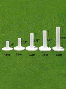 5PCS Golf Tee Ball Holder Rubber Tee Ball Stand Super Durable Multi-Color Choice Halloween - Multicolor - View 11