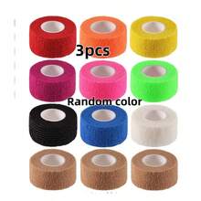 1/3/5/10/15/30 Rolls Upgraded Sports Tape, Suitable For Wrist Support In Football, Rugby, Baseball, Gymnastics And Other Sports Activities - Multicolor - View 45