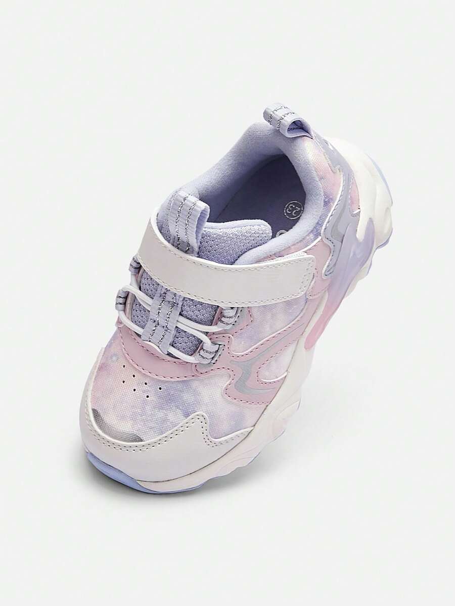 Balabala Unisex Fleece Lined Stable Walker Shoes Light Cushioned Winter Sneakers - Purple - View 1