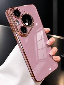 MewTrek Luxury Electroplated Phone Case, New Fashion Silicone Shockproof Soft Shell, Compatible With IPhone / Galaxy Hot Reno Honor - Purple - View 12