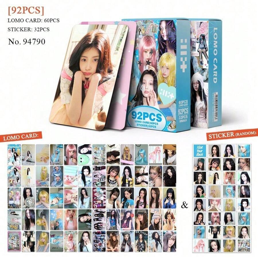 (92pcs/Set) Album Baru I Got Your Star KPOP Merchandise LOMO Versi Koleksi Kartu Foto Arirang BTS21 Aksesoris Kartu Foto - A - View 1