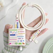 1pc Colorful Line Stickers For Decoration Of Planner, Phone Case, Notebook, Diary, Tablet, Scrapbook, Planner, Suitcase, Guitar, Skateboard, Violin - Multi-colored Lines - View 5