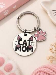 Cat Mom Keychain Gift - Ideal For Mother's Day, Anniversaries, Birthdays, Christmas, Thanksgiving, Weddings, And Any Holiday, Perfect For Friends - Multicolor - View 3