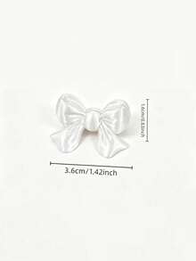 3pcs White/Pink Cute Bow Photo Clips, Bow-Shaped Photo Clips, Suitable For Small Photos, Can Be Used To Display Photos, Notes And Postcards, Bedroom And Living Room Decoration, Desktop Decoration, Warm Small Gift, 1pc - Multiple Styles - View 7