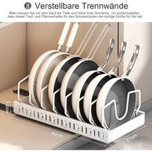 Uitschuifbare Organiser - Wit - Bekijken 5