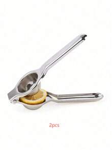 Heavy Duty Zinc Alloy Manual Lemon Juicer, Threaded Grooved Fresh Small Orange And Lime Squeezer, Manual Citrus Juicer, Suitable For Home, Restaurant, Kitchen Accessories And Utensils - Multicolor - View 10