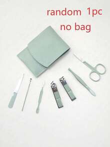 Stainless Steel Nail Art Set 3/1pcs, Perfect Gift For Friends - Green - View 12