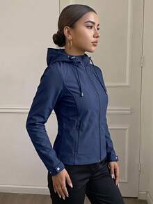 SAKERS OUTDOOR CLOTHING Women Jackets - Navy Blue - View 4