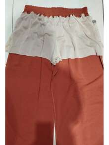 CONJUNTO PLUS SIZE CALÇA FORRADA / BLUSA FIVELA NA GOLA - Azul Empoeirado - Visão 5