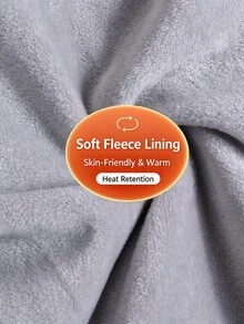1 chiếc băng đô giữ ấm tai lót nỉ mùa đông, chống gió chống lạnh, có móc dán điều chỉnh được, dùng cho trượt tuyết, chạy bộ, đạp xe và thể thao ngoài trời - Băng đô giữ ấm tai - Xem 3