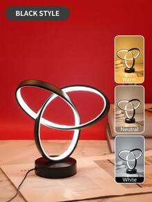 LED Clover Table Lamp, Creative Novelty Minimalist Desk Lamp, Suitable For Bedroom, Living Room, Holiday, Party, Study, Office, Birthday Gift, Desktop Decoration Lighting Atmosphere Lamp - Clover Table Lamp - View 14