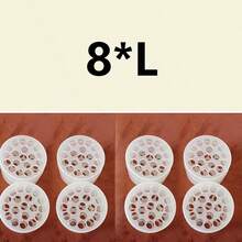 [2-8pcs Spiral Flower Stem Holder]Spiral Flower Stem Rack, Vase Decor DIY Bouquet Winder, Floral Arrangement Tool, Bouquet Vase Holder For Wedding (Flowers Not Included) - Multicolor - View 15