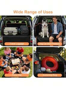 Car Trunk Pet Mat, Anti-Dirt Camping Dust-Proof Mat, Travel Car Pet Mat, Dust-Proof Mat For Car - Multicolor - View 3