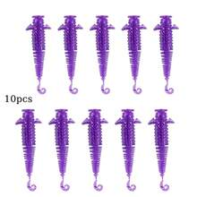 10pcs/Pack Soft Plastic Grub Soft Plastic Worm Easy To Use Bass Fishing Stick Bait Lures - Multicolor - View 15