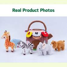 1 buah Boneka Plush Rumah Pohon Harta Karun Unisex dengan Lonceng, Kertas Berkerut, Bunyi Peluit, dan Cermin, Boneka Pengembangan Sensorik untuk Balita, Cocok Sebagai Hadiah Natal dan Halloween untuk Bayi Baru Lahir - MultiWarna - View 12