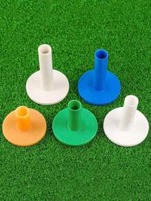 5PCS Golf Tee Ball Holder Rubber Tee Ball Stand Super Durable Multi-Color Choice Halloween - Multicolor - View 4