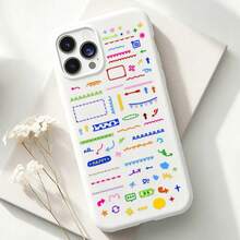 1pc Colorful Line Stickers For Decoration Of Planner, Phone Case, Notebook, Diary, Tablet, Scrapbook, Planner, Suitcase, Guitar, Skateboard, Violin - Multi-colored Lines - View 3