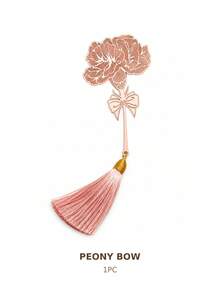 1PC/4pcs/8pcs Metal Rose Gold Carnation Exquisite Bookmark,Light Luxury Design Hollow Bookmark, Flower Bookmark, Perfect Gift For Students, Perfect Gift For Book Lovers, Perfect Gift For Teachers, Valentine's Day, Graduation, Mother's Day - Rose Bookmark - View 11