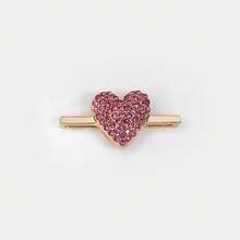 Wopu Watch Band Sports Watch Strap Compatible With Wopu Bracelet Watch Band Exquisite Small Cute Luxury Rhinestone Heart Eye Cup Decoration Ring (Watch Band Not Included) - Gold - View 11