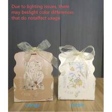 1/5/10/20pcs Pearl Bow Decorated Flower Gift Box, Fashionable Handbag, High-End Exquisite Gift Box, Suitable For Bridesmaid, Birthday, Valentine's Day And Party Gifts - J-multicolor - View 7
