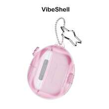 Casing Pelindung Earphone Pods, Kelinci Merah Muda Berbentuk Kisi 3D yang Dapat Berubah Bentuk, Desain Kelinci Bergerak, Kemasan Kotak Hadiah, Dapat Digantung di Ransel, Casing Earphone - View 7