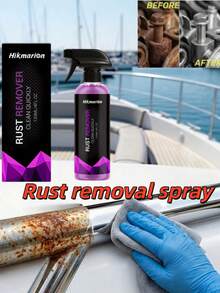 Hikmarion Household Metal Rust Remover, Non-Damaging To Materials, Quickly Dissolves Various Metal Rust Stains, Easy To Use With One Brush Cleaning, Effortlessly Removes Rust And Restores Original Metal Luster, Suitable For Hardware Tools, Doors, Windows And Ironware, Excellent Assistant For Rust Removal And Home Cleaning (New And Old Models Randomly Sent) - Liquid - View 3