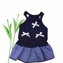 1pc Breathable Dog Tank Dress, Anti-Shedding Tank Top For Small Dogs And Cats, Dropshipping - Blue - View 9