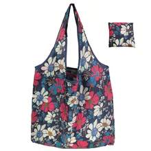1 buah (Dengan Dompet Koin) Tas Tote Kapasitas Besar Bermotif Modis, Tas Tote Lipat Portabel, Tas Belanja, Tas Bahu, Tas yang Dapat Digunakan Kembali - MultiWarna - View 9