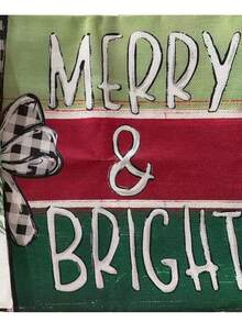 4Pcs Christmas Throw Pillow Covers, Xmas Tree Snowflake Plaid Bow Ornament Decorative Cushion Cases For Sofa Couch Home Holiday Decor, Single Sided Print, Pillow Inserts Not Included - Red and Green - View 3