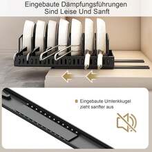 Uitschuifbare Organiser - Zwart - Bekijken 4