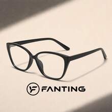FANTING Women Glasses Cat Eye Clear Lens Frames, Men Glasses Black Full Rim Fashion Eyeglasses - TR26013 - View 12
